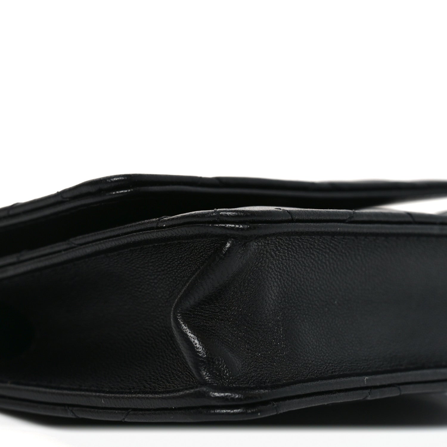 Chanel Lambskin Quilted CC Hook Card Holder Black 9 of 11