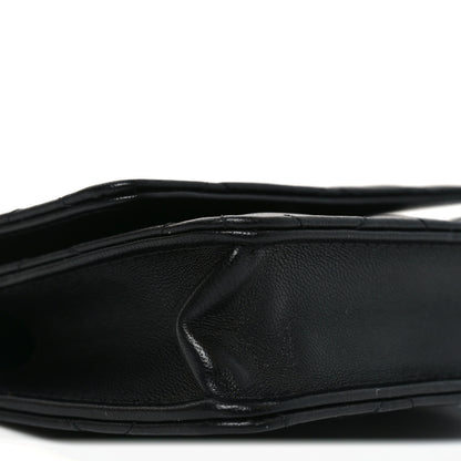 Chanel Lambskin Quilted CC Hook Card Holder Black 9 of 11