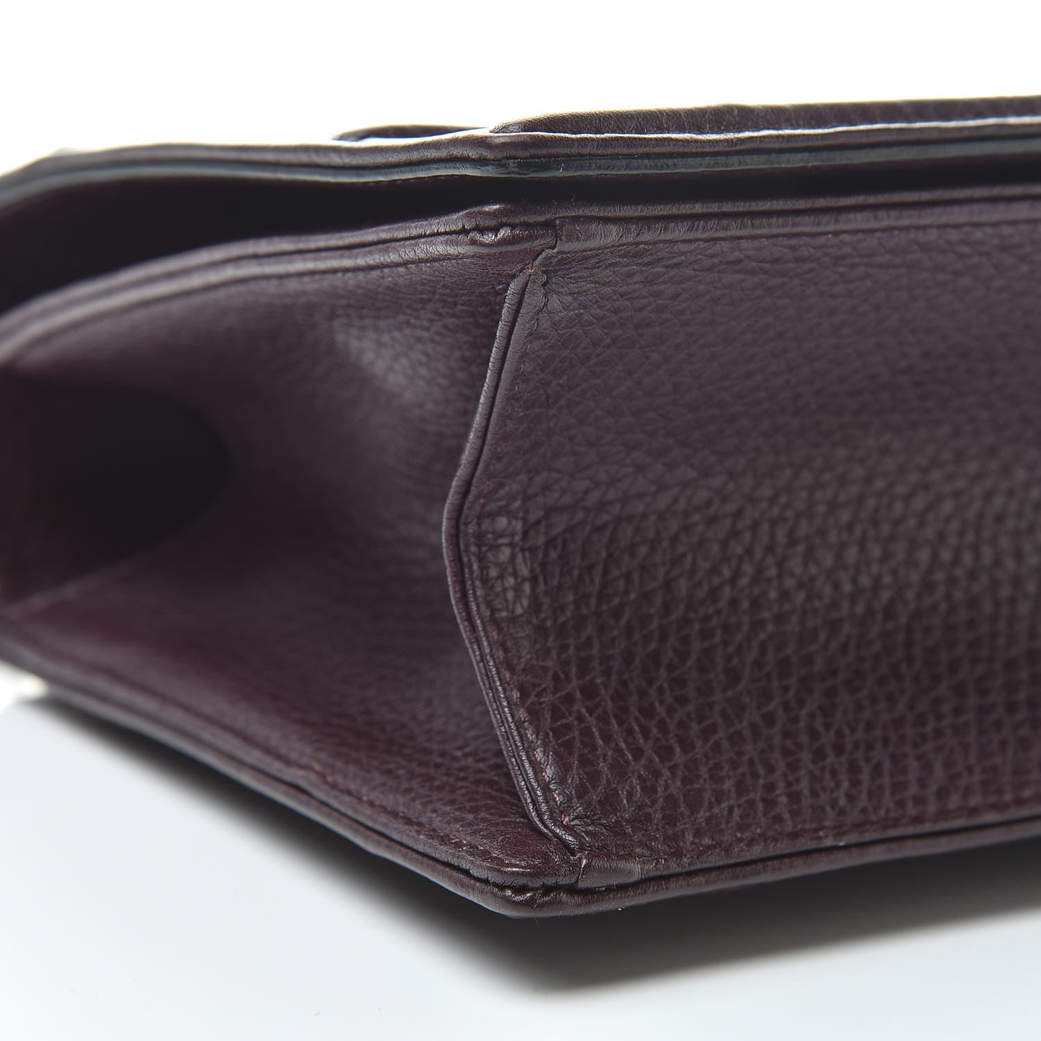 Christian Dior Grained Calfskin Medium Diorama Flap Bag Amaranth 10 of 12