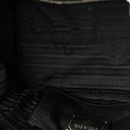 Prada Vitello Phenix Shopping Tote Black 8 of 9