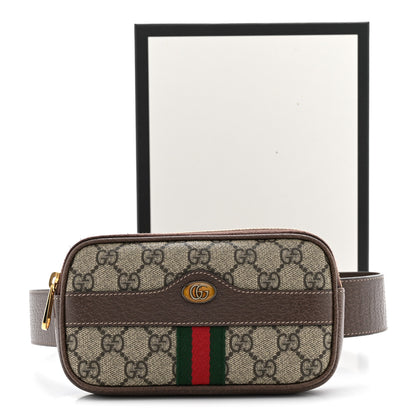 Gucci GG Supreme Monogram Ophidia Belted iPhone Case 75 30 Dark Brown 14 of 14