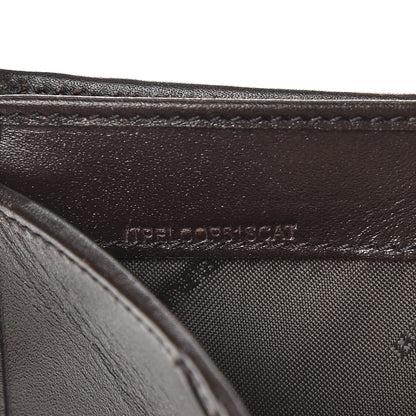 Burberry Haymarket Check Medium Leighton Wallet Chocolate 7 of 8