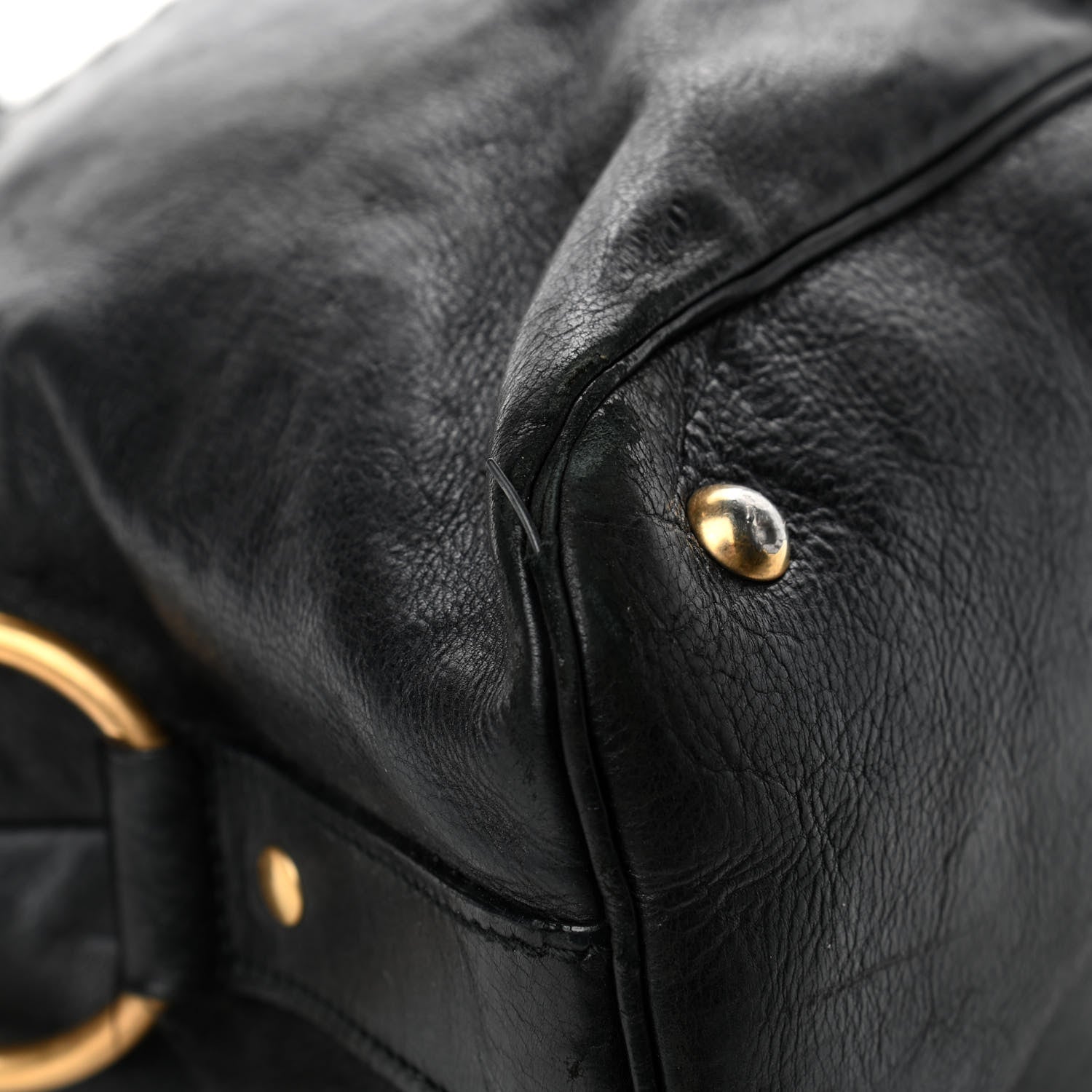 Saint Laurent Calfskin Large Muse Black 7 of 7