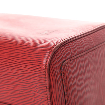 Louis Vuitton Epi Speedy 30 Castillan Red 12 of 23