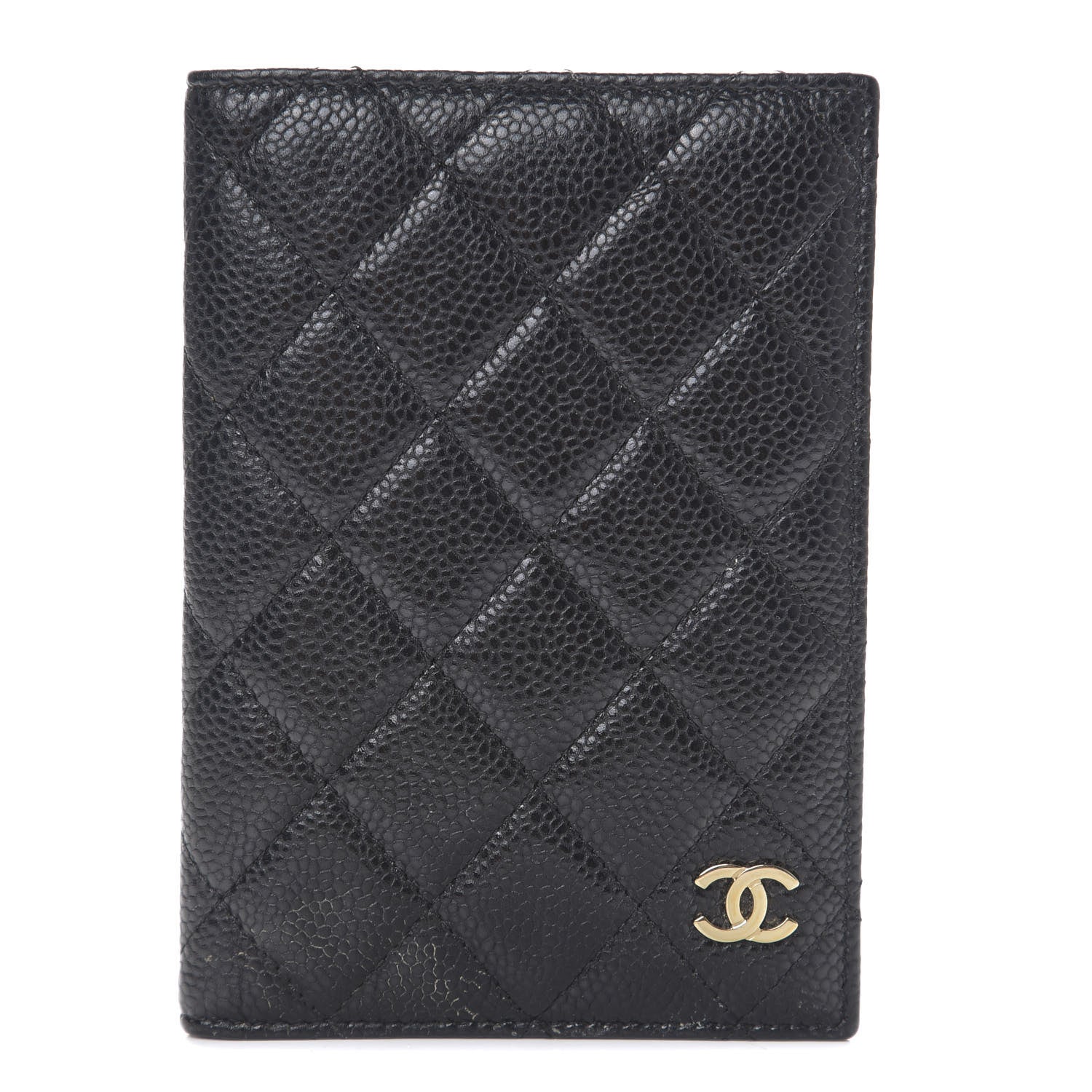 Chanel Caviar Quilted Passport Holder Black 1 of 9