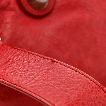 Balenciaga Agneau Giant 21 Silver Hardware City Rouge Coquelicot 14 of 17