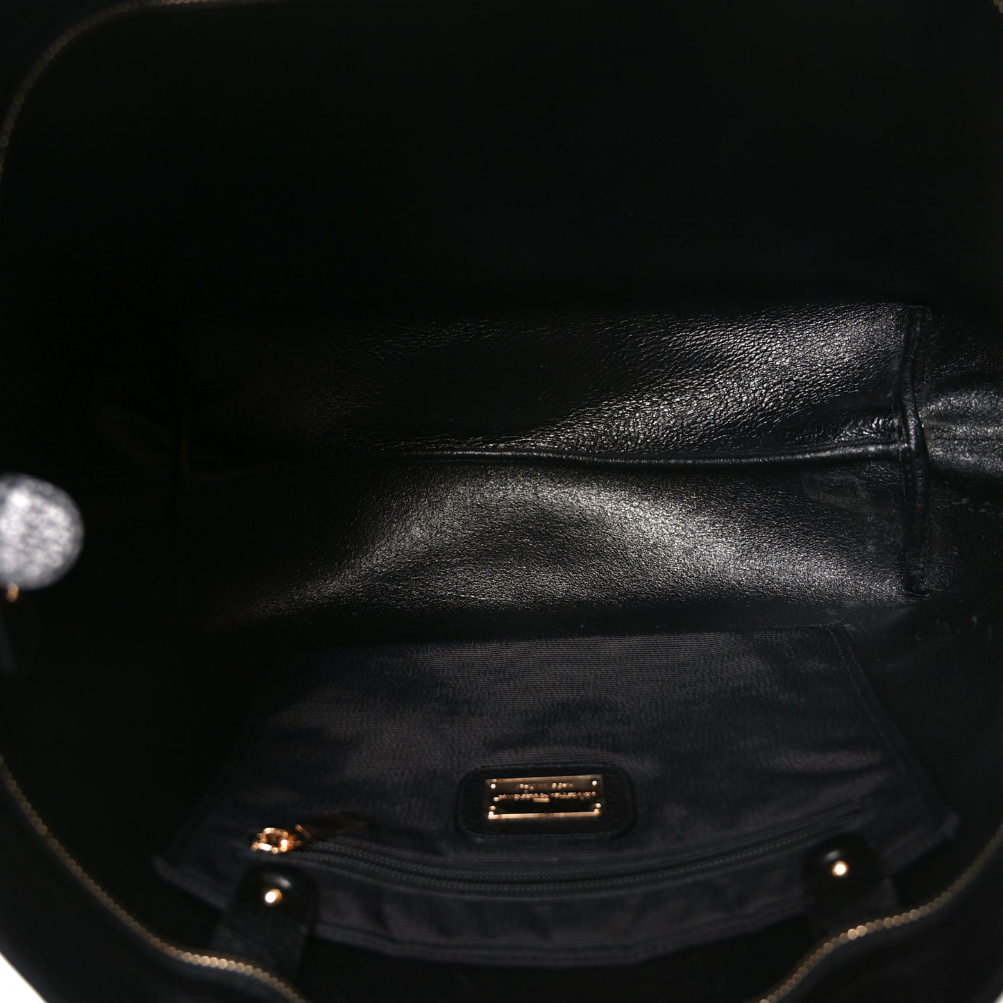 Calfskin Medium Tote Black