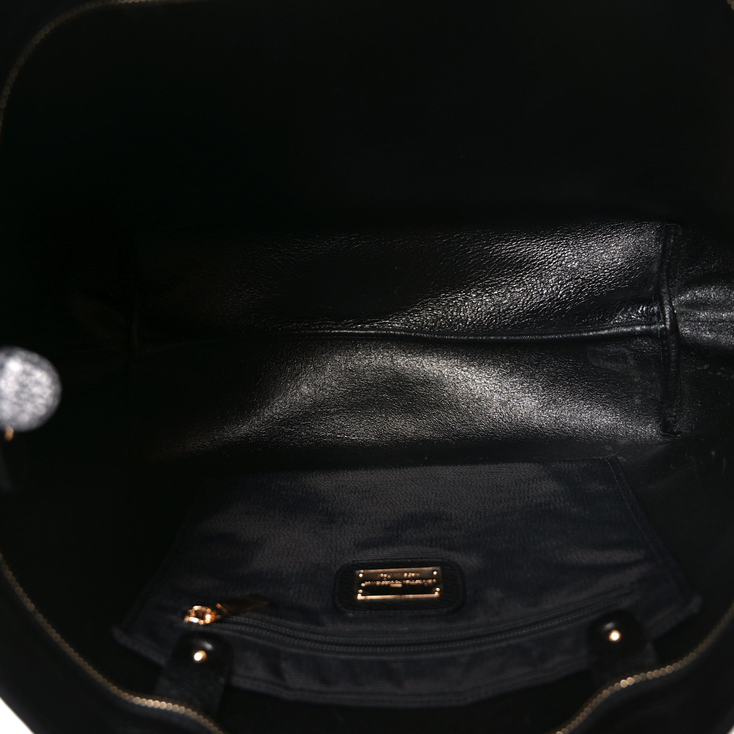 Salvatore Ferragamo Calfskin Medium Tote Black 5 of 9