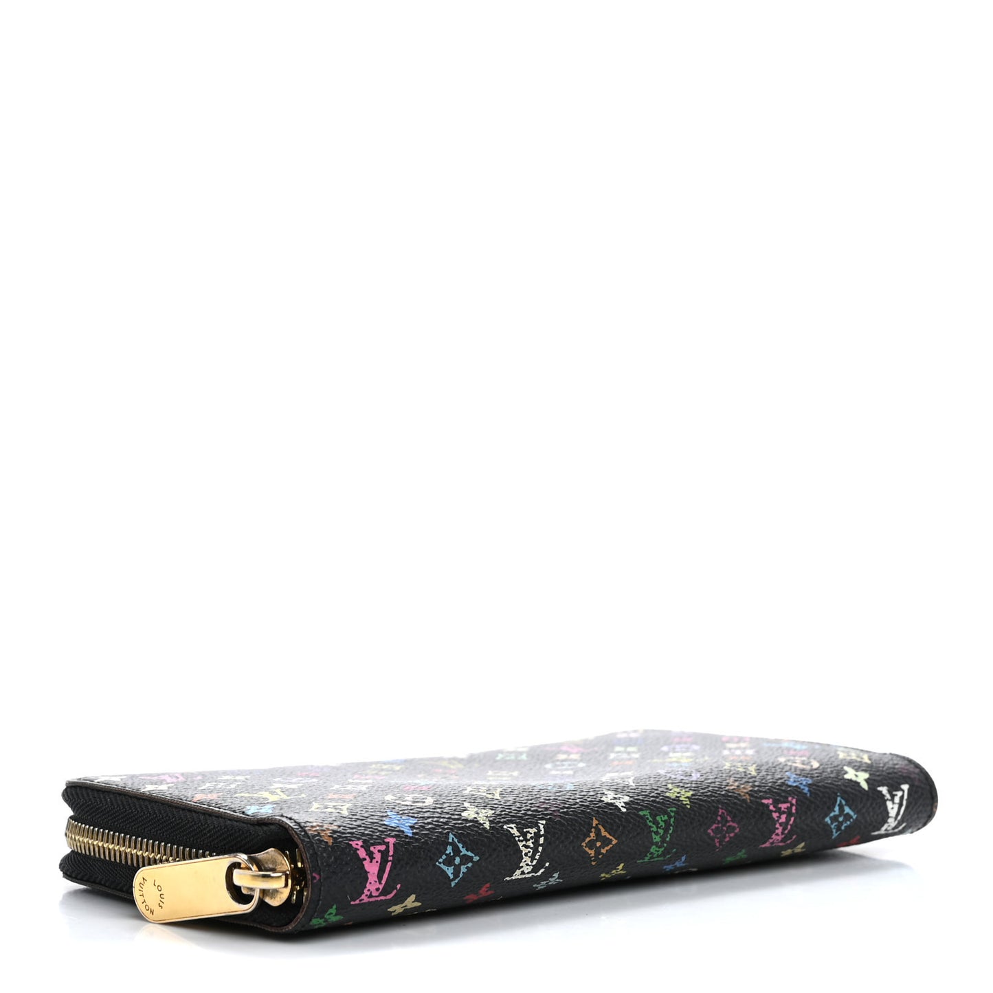 Monogram Multicolor Zippy Wallet Black Grenade