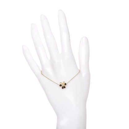 Van Cleef & Arpels 18K Yellow Gold Diamond Mini Frivole Bracelet 2 of 7