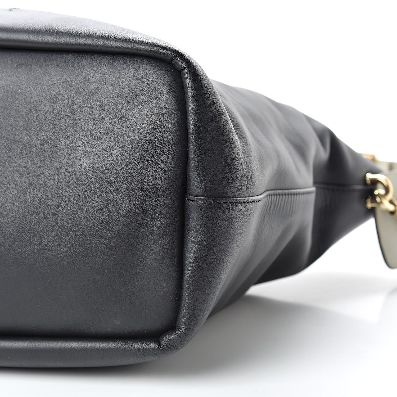 Chloe Smooth Calfskin Large Baylee Tote Black Grey 10 of 19