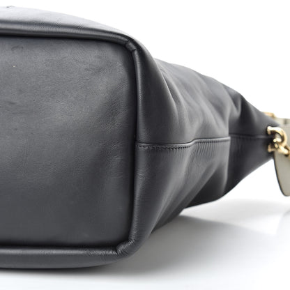 Chloe Smooth Calfskin Large Baylee Tote Black Grey 10 of 19