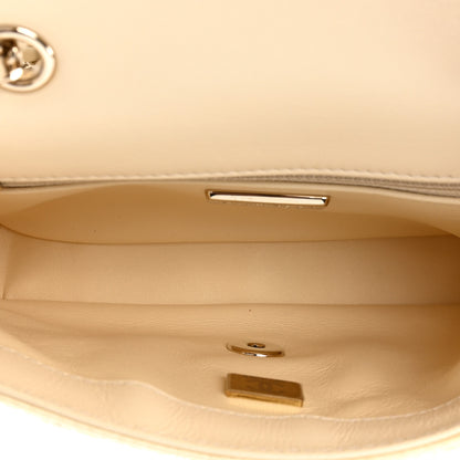 Chanel Shaded Sequin Mini Flap Light Green White Ecru 5 of 10