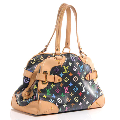 Louis Vuitton Monogram Multicolor Claudia Black 3 of 7