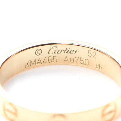 Cartier 18K Yellow Gold 3.5mm LOVE Wedding Band Ring 52 6 4 of 5
