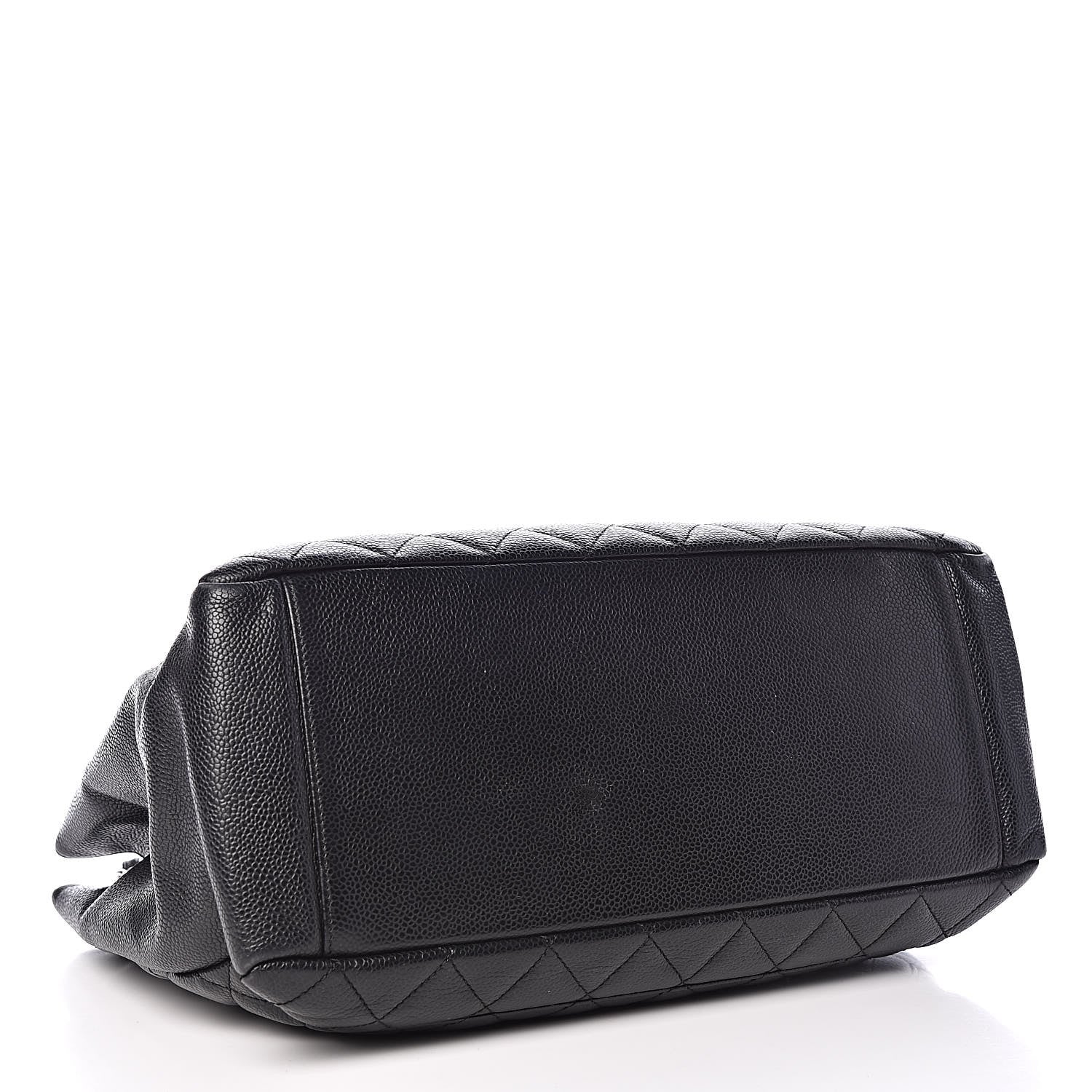 Chanel Caviar Quilted Grand Shopping Tote GST Black 4 of 19