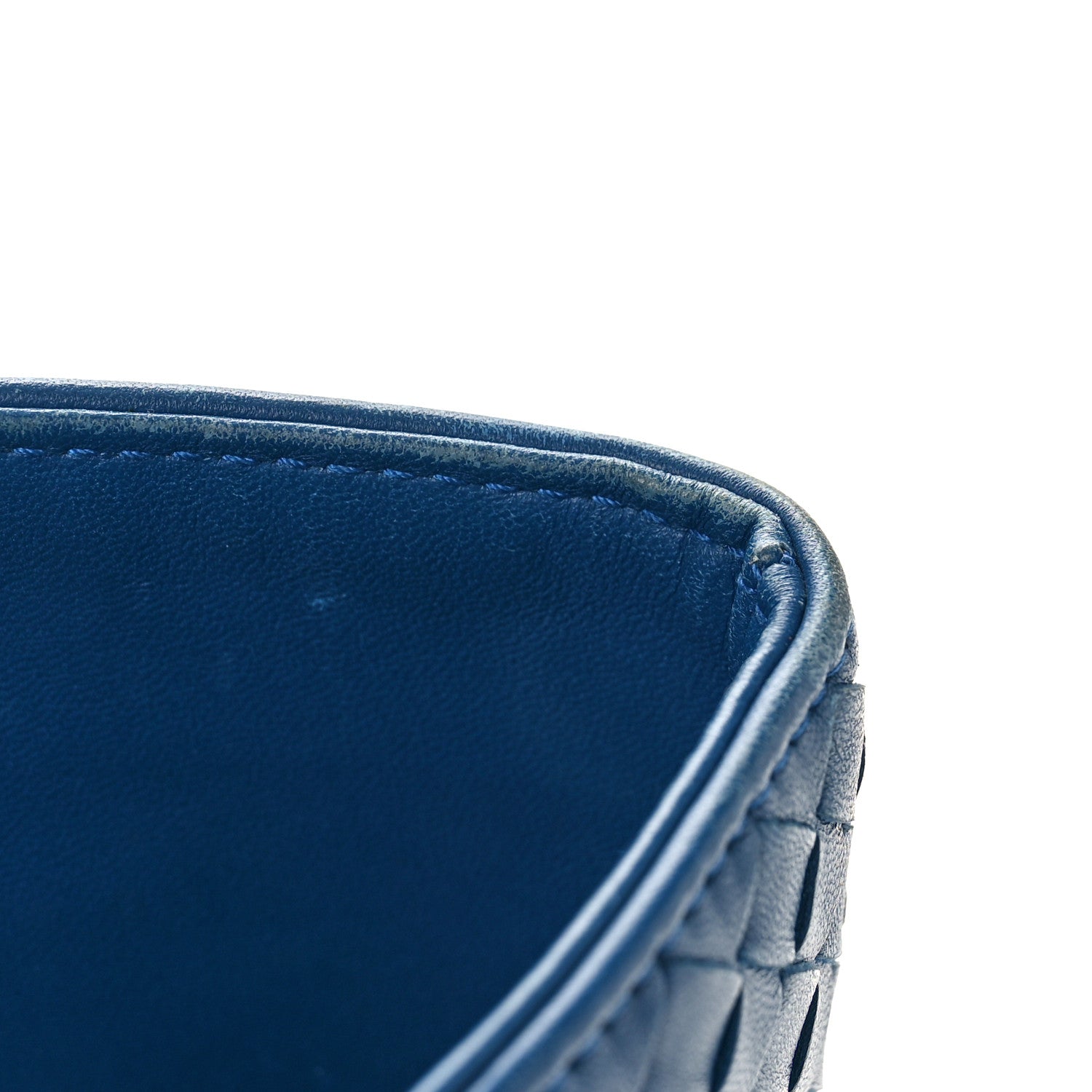 Bottega Veneta Nappa Intrecciato Milano Tote Blue 14 of 15