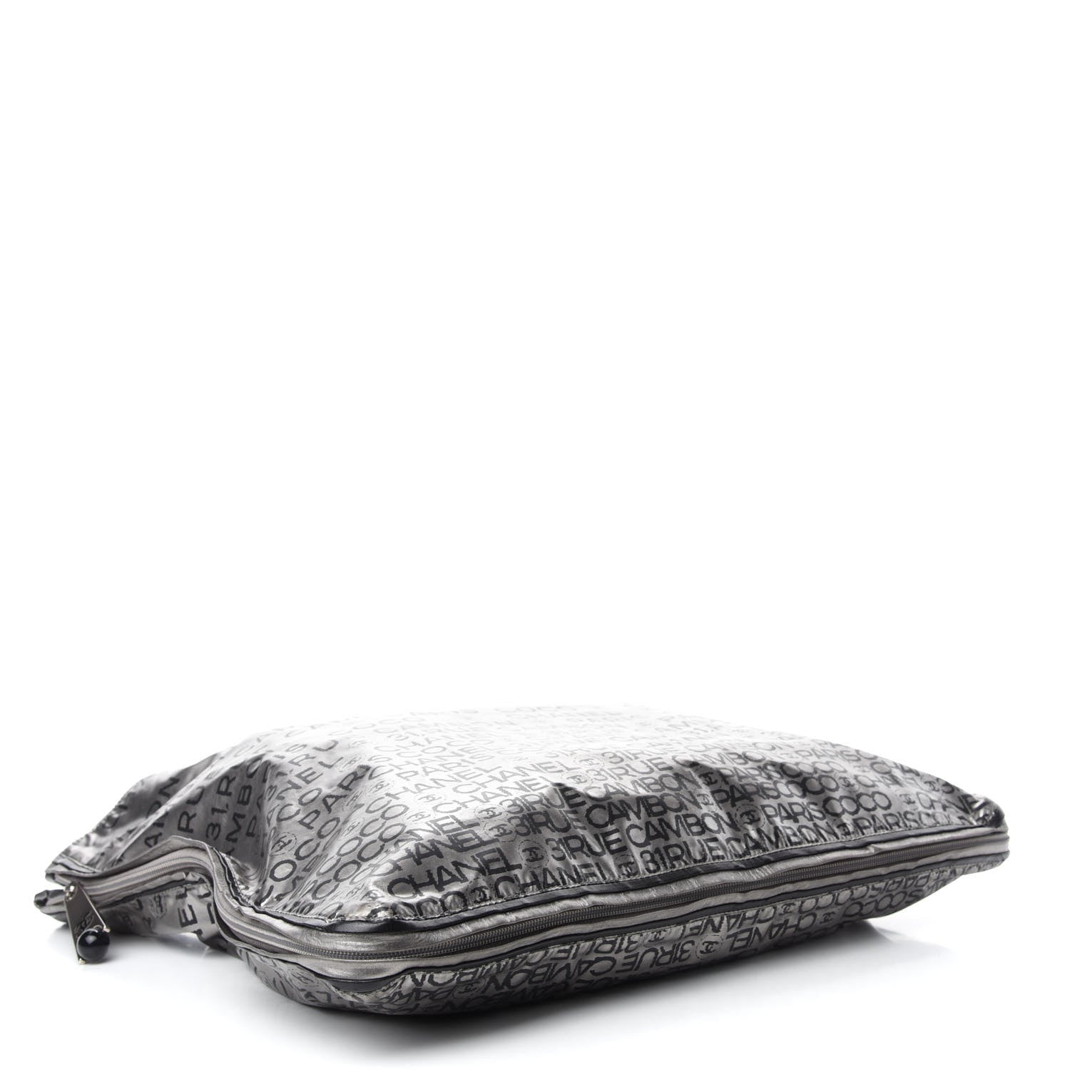 Chanel Coated Canvas Unlimited Large Tote Argent Fonce 4 of 10