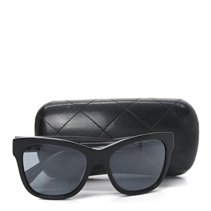Chanel Acetate Square CC Sunglasses 5380 Black 7 of 7