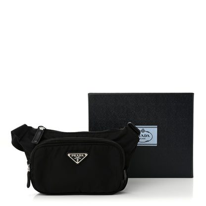 Prada Re-Nylon Saffiano Belt Bag Black 10 of 10