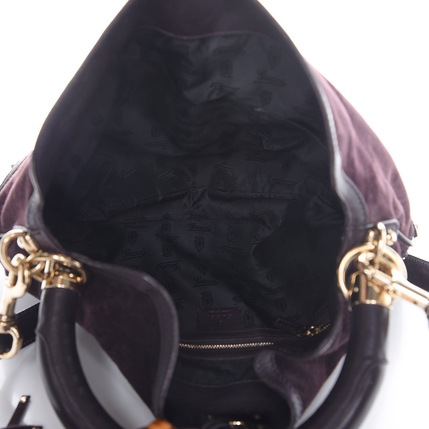 Suede Medium Indy Top Handle Hobo Purple