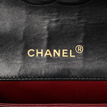 Chanel Lambskin Quilted Medium Single Flap Black 6 of 13