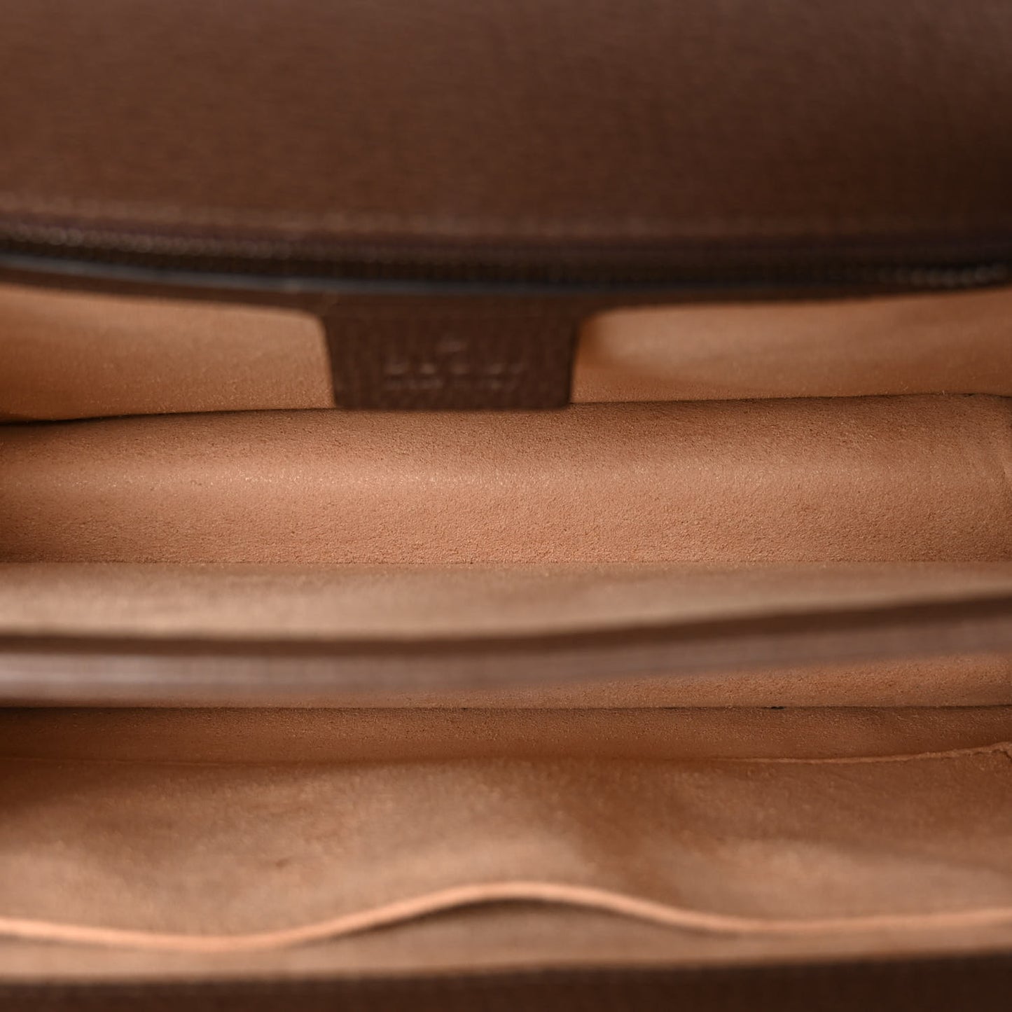 GG Supreme Monogram Textured Dollar Calfskin Web Small Ophidia Padlock Top Handle Bag Beige Ebony New Acero