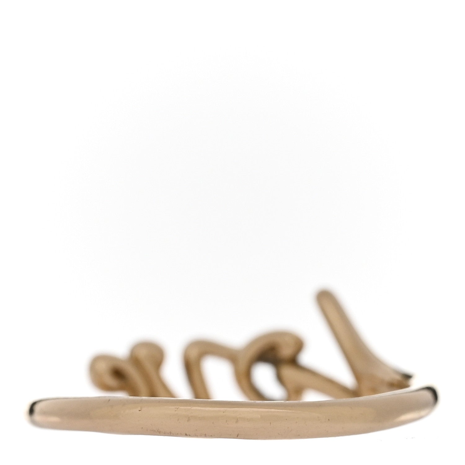 Tiffany 18K Yellow Gold Mini Paloma's Graffiti Love Ring 54 7 3 of 5