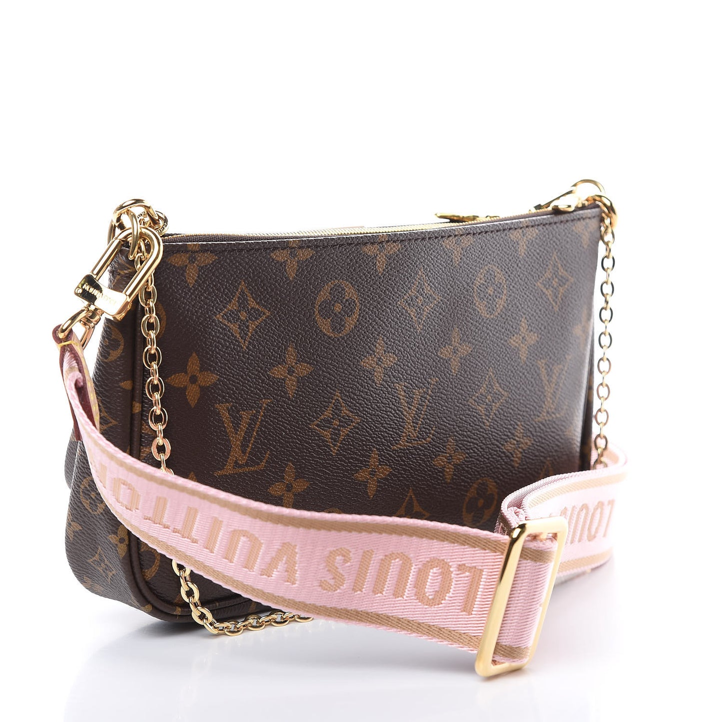 Monogram Multi Pochette Accessories Rose Clair