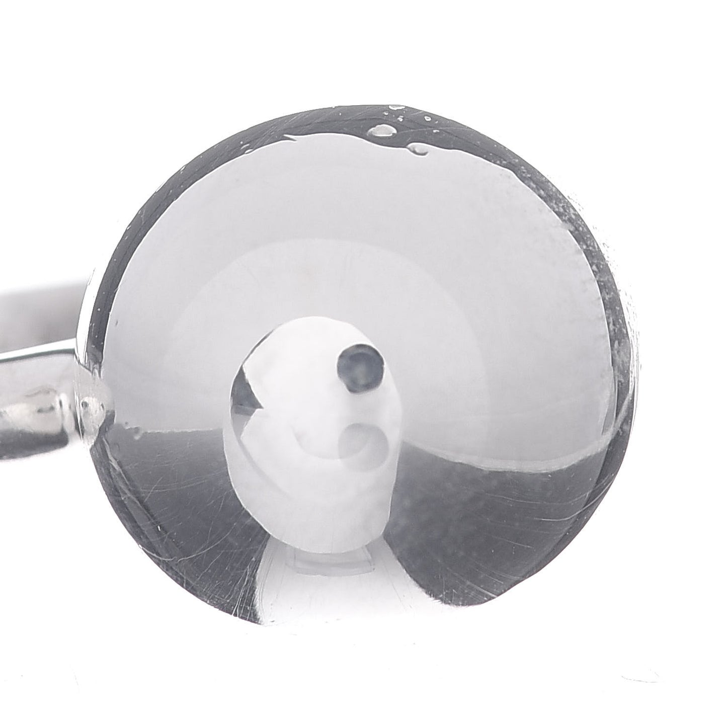 Sterling Silver 12mm HardWear Ball Ring 53 6.5