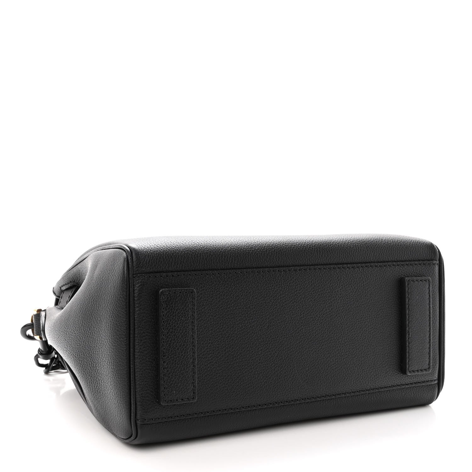 Versace Grained Calfskin La Medusa Top Handle Bag Black Lilac 4 of 9