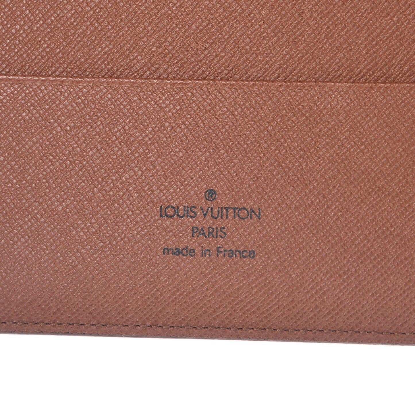 Monogram Large Ring Agenda Cover
