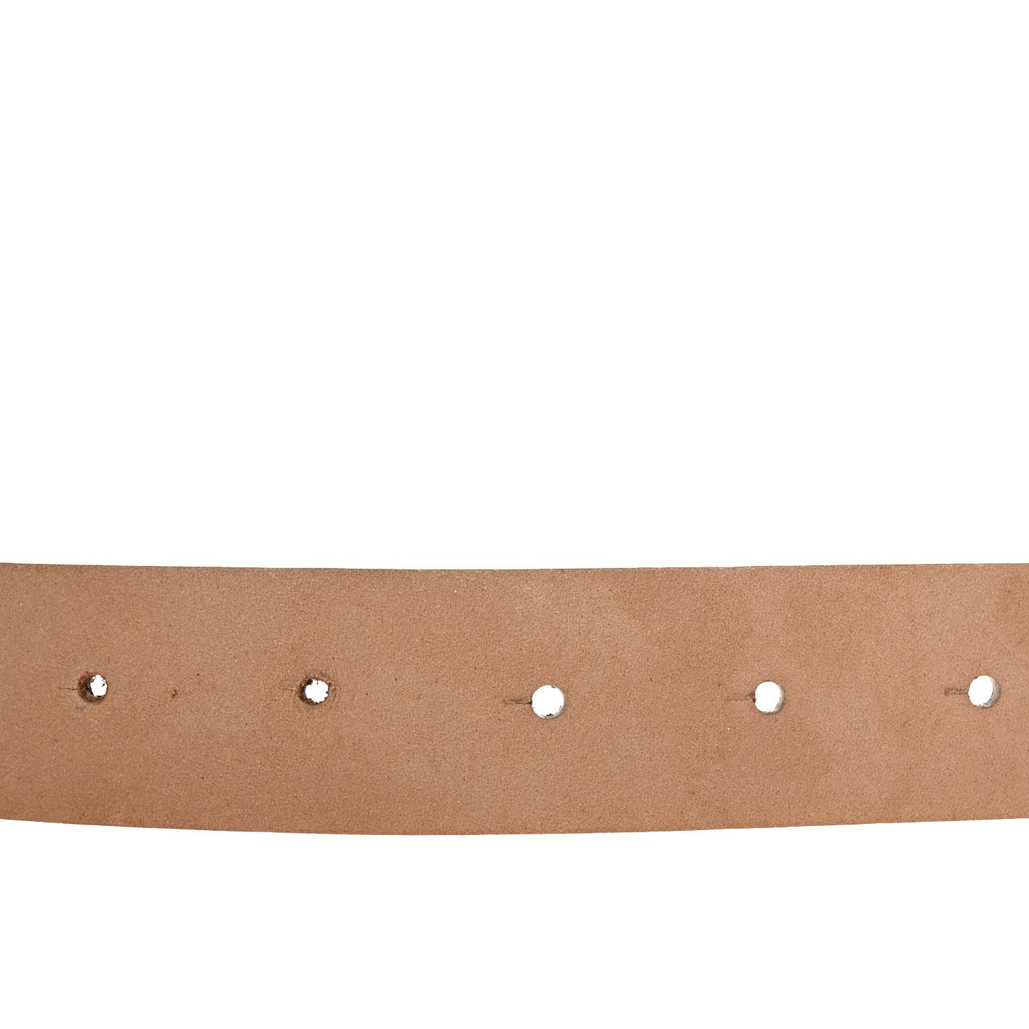 Metallic Calfskin Baguette Crystal CC Belt 85 34 Gold