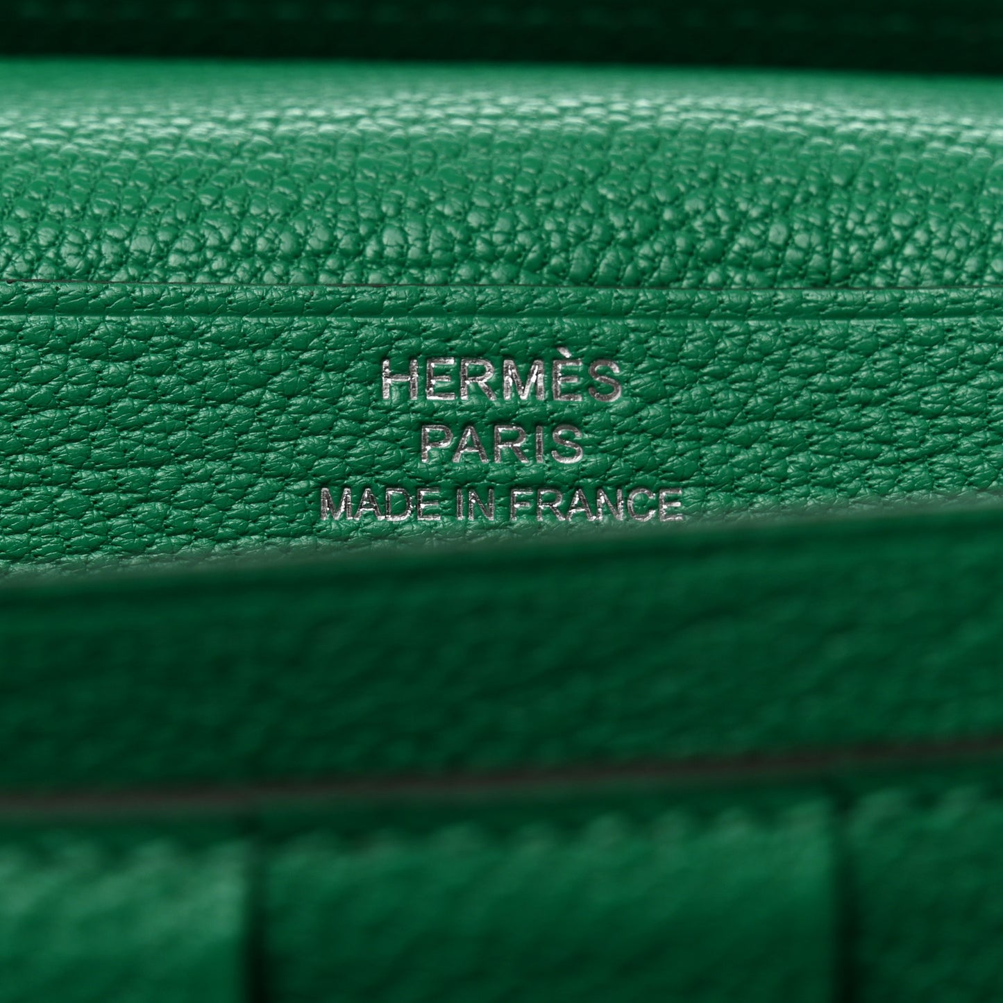 Chevre Mysore Bearn Gusset Wallet Menthe