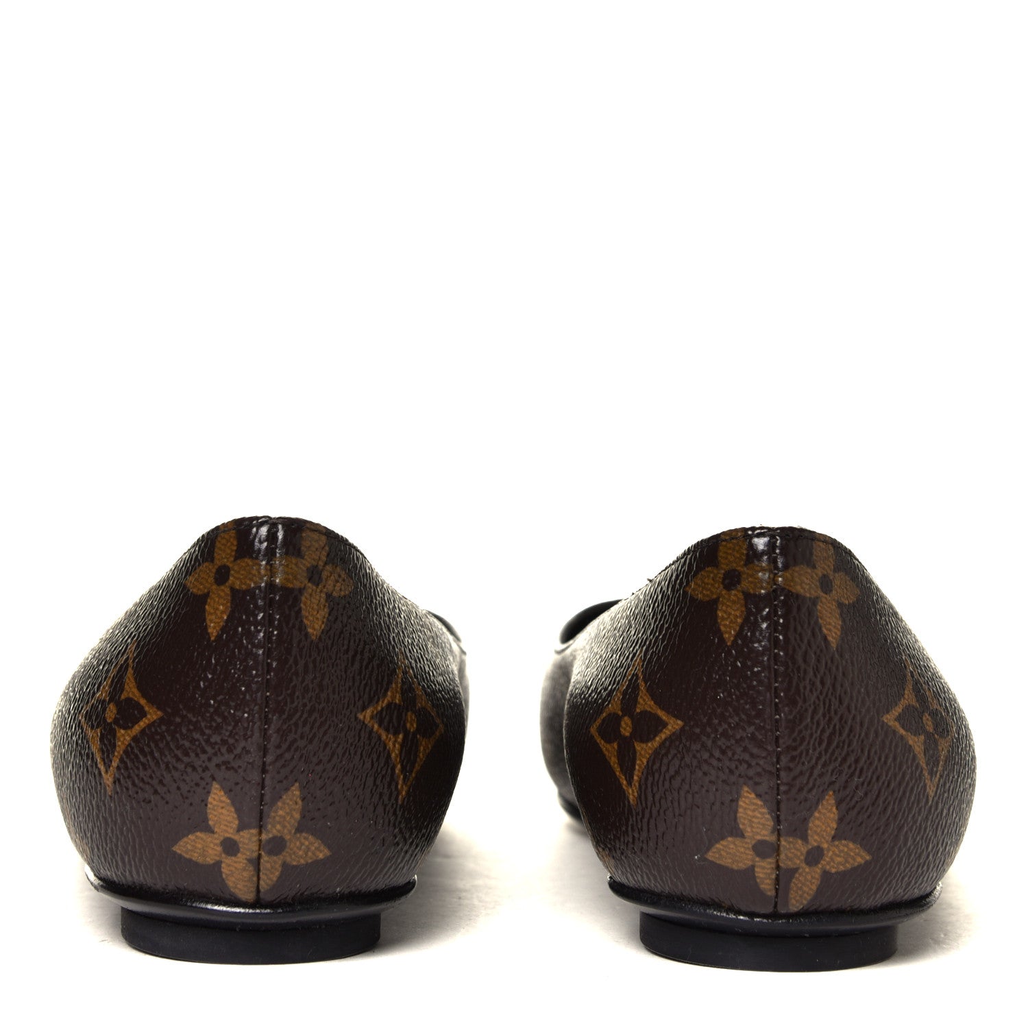 Louis Vuitton Patent Monogram Fetish Ballerina Flats 35.5 5 of 6