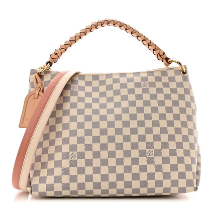 Louis Vuitton Damier Azur Beaubourg Hobo MM 1 of 9