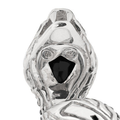John Hardy Sterling Silver Multi Gemstone Legends Cobra Ring 57 8 4 of 4