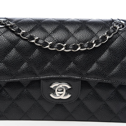 Chanel Caviar Quilted Small Double Flap Black 9 of 10