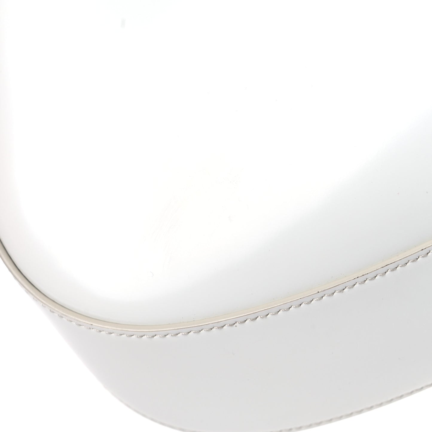 Spazzolato Cleo Shoulder Bag White