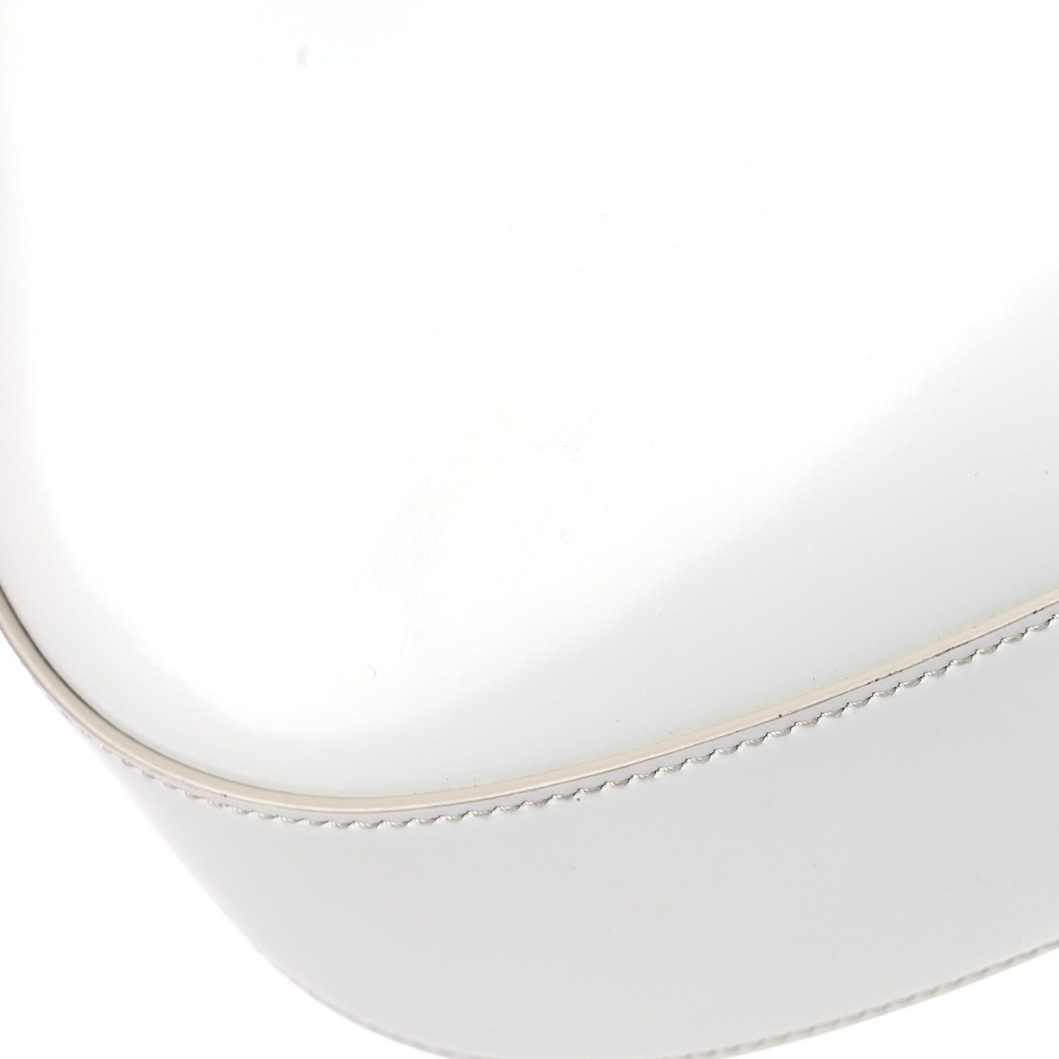 Prada Spazzolato Cleo Shoulder Bag White 20 of 20
