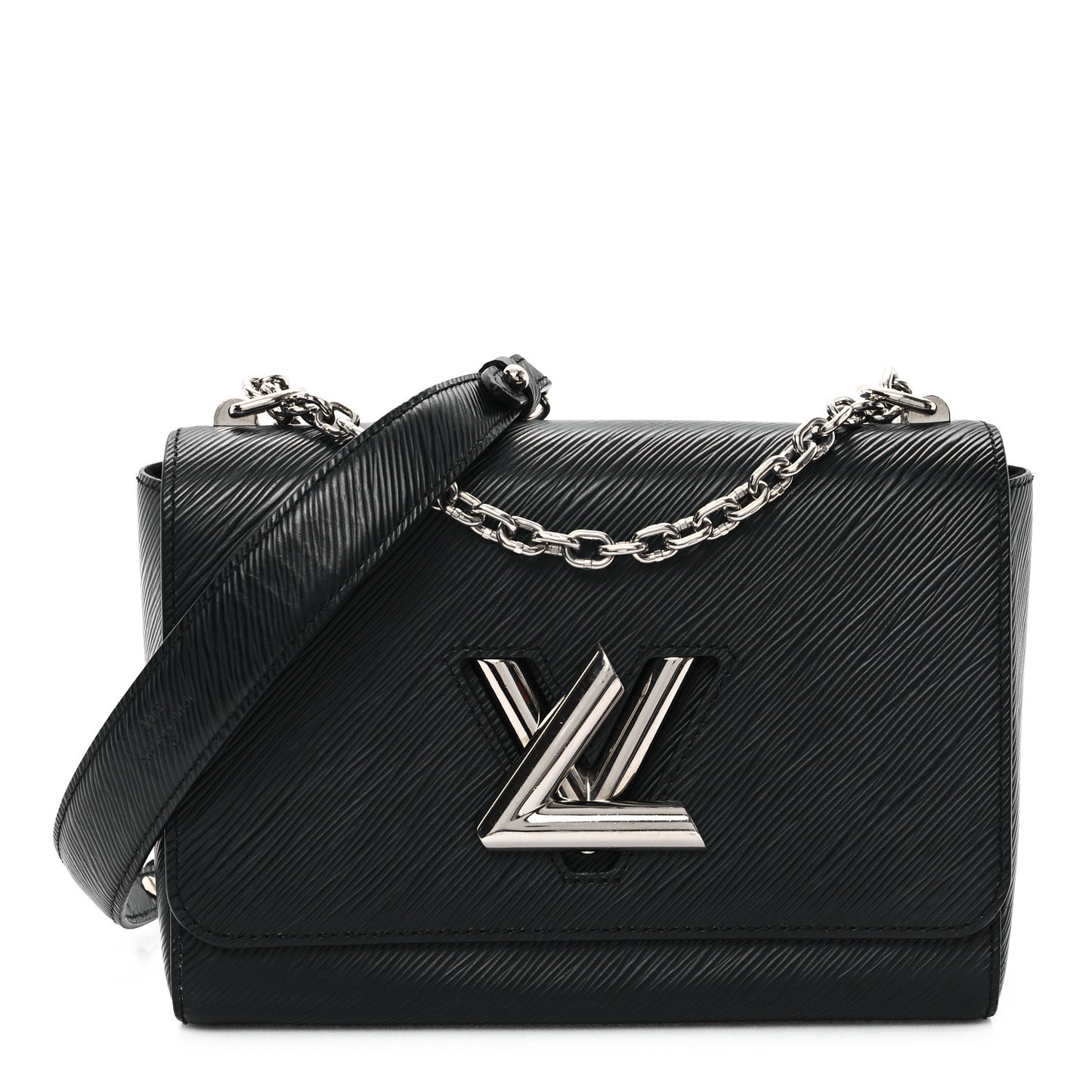 Epi Twist Shoulder Bag MM Black
