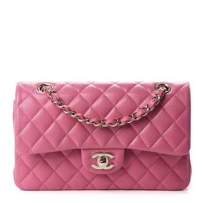 Chanel Caviar Quilted Small Double Flap Pink 1 of 11