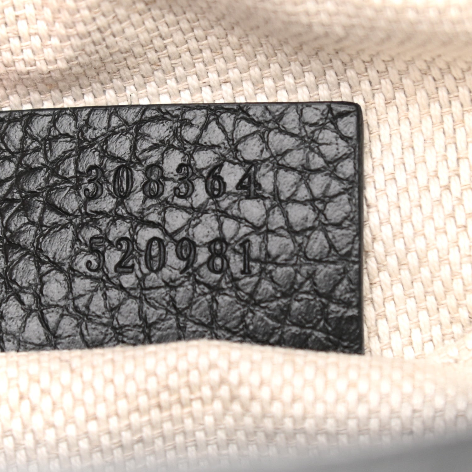 Gucci Pebbled Calfskin Small Soho Disco Bag Black 7 of 9