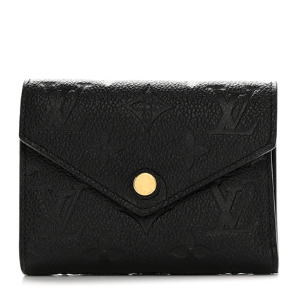 Louis Vuitton Empreinte Victorine Wallet Black 1 of 7