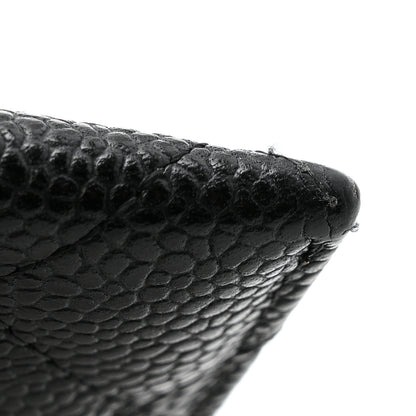 Chanel Caviar Quilted Card Holder Black 10 of 10
