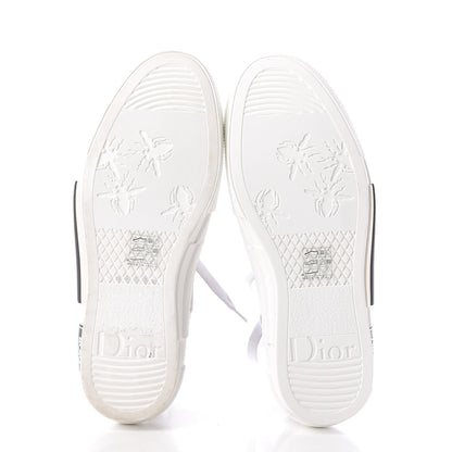 Christian Dior X SORAYAMA Technical Canvas Oblique Mens B23 High Top Sneakers 39 White 6 of 10