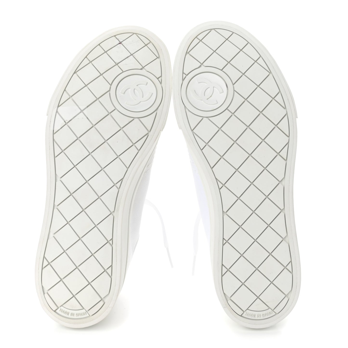 Mixed Fibers Low Top Sneakers 36.5 White