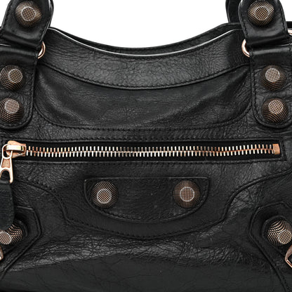 Balenciaga Agneau Giant 21 Rose Gold Hardware City Black 9 of 19
