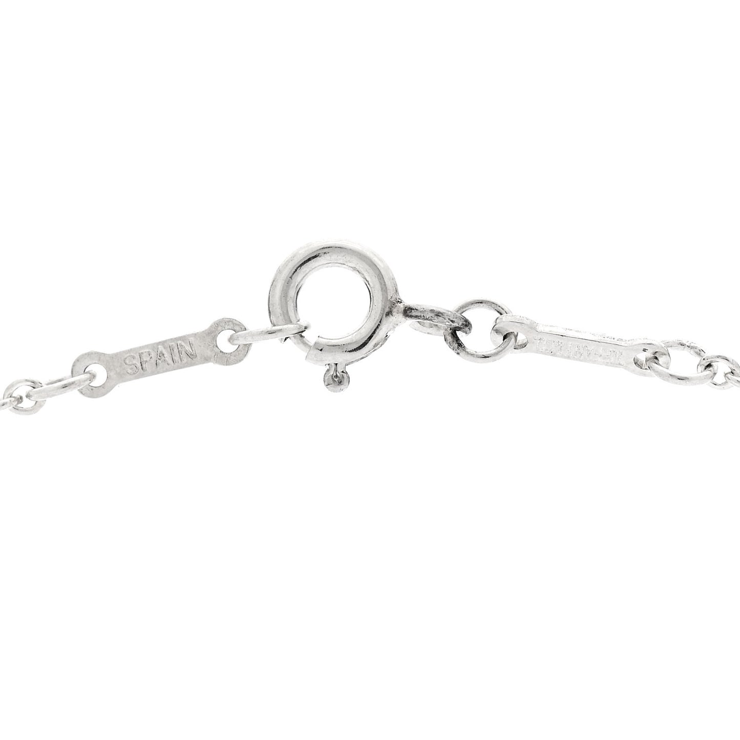 Sterling Silver Elsa Peretti 3 Open Hearts Necklace