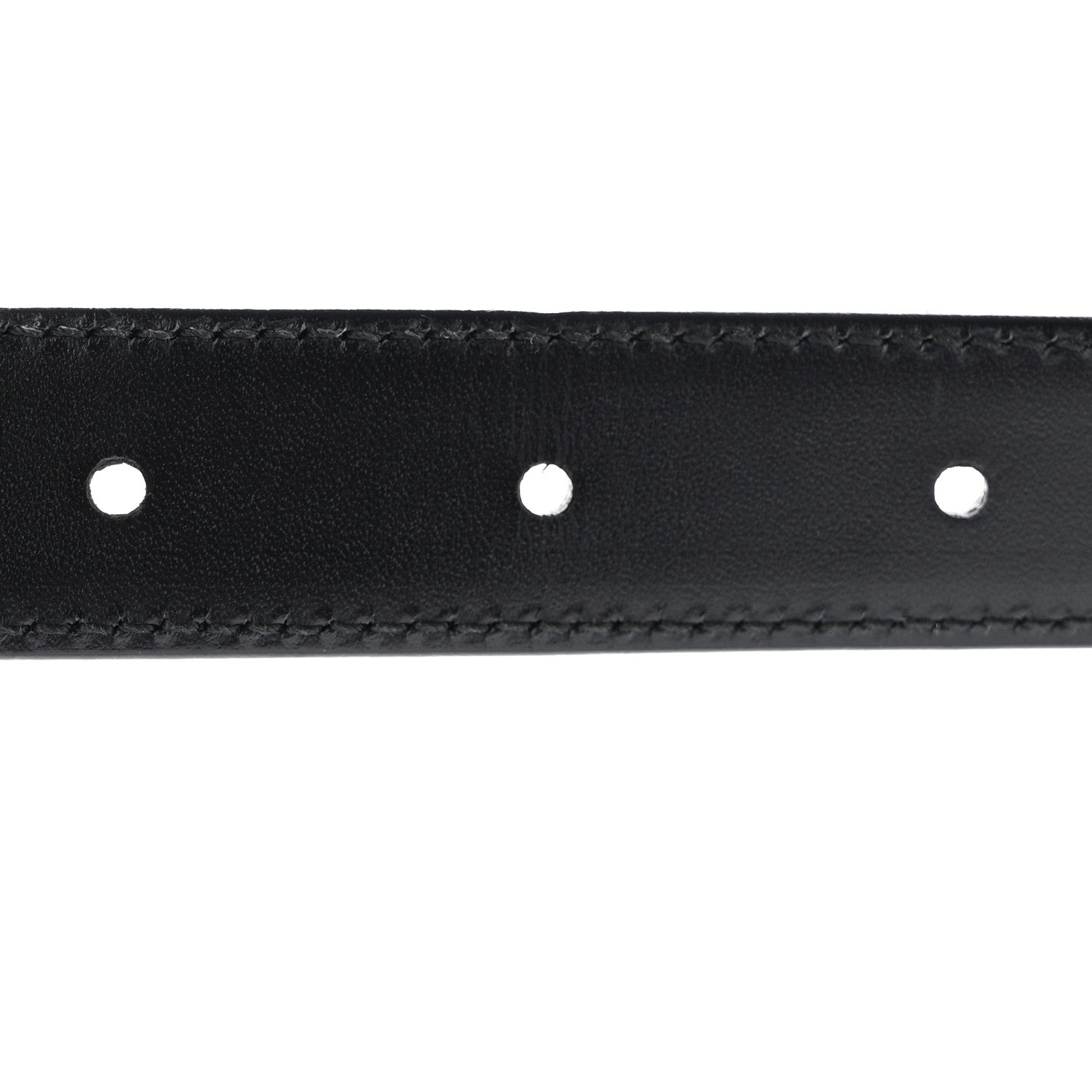 Gucci Calfskin Hinge 20mm Belt 85 34 Black 5 of 5